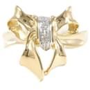 18K & Platinum Diamond Ribbon Ring - Autre Marque