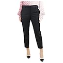 Black tailored trousers - size UK 12 - Theory