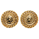 Chanel Gold Coco Clip-On Earrings