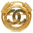Broche Chanel Gold CC
