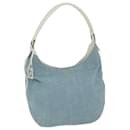 FENDI Shoulder Bag Canvas Light Blue Auth 66604 - Fendi