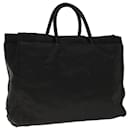 PRADA Tote Bag Nylon Black Auth 66384 - Prada