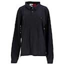 Mens Th Cool Slim Long Sleeve Polo - Tommy Hilfiger