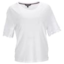 Womens Lace Sleeve T Shirt - Tommy Hilfiger