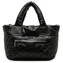 Chanel Black Coco Cocoon Tote Bag