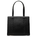 YSL Black Leather Handbag - Yves Saint Laurent