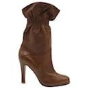 Brown leather boots - Marni
