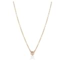 TIFFANY & CO. Elsa Peretti Diamond Pendant in 18k Rose Gold G-H VS 0.03 ctw - Tiffany & Co