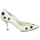 Ivory Heels with Stars - Dolce & Gabbana