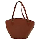 LOUIS VUITTON Epi Saint Jacques Shopping Sac Bandoulière Marron M52263 Auth e4268 - Louis Vuitton