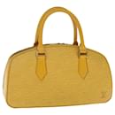 LOUIS VUITTON Epi jasmine Hand Bag Tassili Yellow M52089 LV Auth 62686 - Louis Vuitton