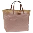 GUCCI GG Canvas Tote Bag Pink 282439 Auth yk9986 - Gucci