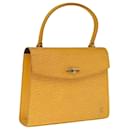 LOUIS VUITTON Epi Malesherbes Hand Bag Tassili Yellow Jonne M52379 LV Auth 66447 - Louis Vuitton