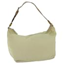 PRADA Shoulder Bag Nylon Cream Auth ai734 - Prada