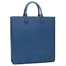 Bolsa de mão LOUIS VUITTON Epi Sac Plat Azul M52075 LV Auth bs11322 - Louis Vuitton