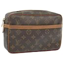 Louis Vuitton Monogram Compiegne 23 Clutch Bag M51847 LV Auth am5794