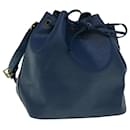 LOUIS VUITTON Epi Petit Noe Shoulder Bag Blue M44105 LV Auth 59173 - Louis Vuitton