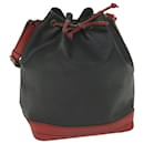 LOUIS VUITTON Bolso de hombro Epi Noe bicolor Negro Rojo M44017 Bases de autenticación de LV9852 - Louis Vuitton