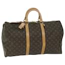 Louis Vuitton-Monogramm Keepall 50 Boston Bag M.41426 LV Auth 64779EIN