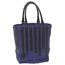 BOTTEGAVENETA INTRECCIATO Tote Bag Leather Purple Auth yk10235 - Autre Marque