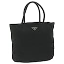 PRADA Hand Bag Nylon Black Auth bs11136 - Prada