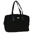 PRADA Shoulder Bag Nylon Black Auth fm2931 - Prada