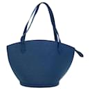 LOUIS VUITTON Epi Saint Jacques Shopping Shoulder Bag Blue M52275 LV Auth yk8804 - Louis Vuitton