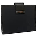 GUCCI GG Canvas Day Planner Cover Black 115240 Auth yk9944 - Gucci