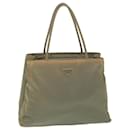 PRADA Shoulder Bag Nylon Khaki Auth bs11158 - Prada