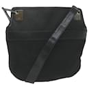 GUCCI Shoulder Bag Nylon Leather Black 001 3307 Auth ti1460 - Gucci