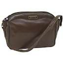 GIVENCHY Shoulder Bag Leather Brown Auth bs11018 - Givenchy