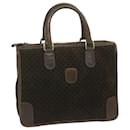 GUCCI Hand Bag Suede Brown Auth ep2805 - Gucci