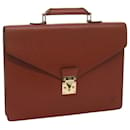 LOUIS VUITTON Epi Serviette Conseiller Briefcase Brown M54423 LV Auth 62594 - Louis Vuitton
