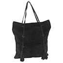 BOTTEGAVENETA Shoulder Bag Suede Black Auth bs11126 - Autre Marque