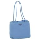 PRADA Tote Bag Nylon Bleu Clair Auth 60821 - Prada