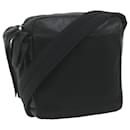 PRADA Shoulder Bag Leather nylon Black Auth ep2668 - Prada