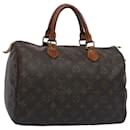 Louis Vuitton Monogram Speedy 30 Hand Bag M41526 LV Auth bs11064