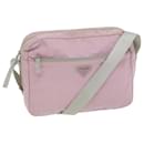PRADA Shoulder Bag Nylon Pink Auth 62742 - Prada