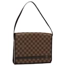 LOUIS VUITTON Damier Ebene Tribeca Carre Shoulder Bag N51161 LV Auth rd5855 - Louis Vuitton