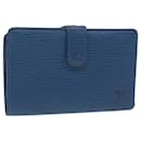 LOUIS VUITTON Epi Portefeuille Viennois Wallet Toledo Blue M63245 Auth bs11373 - Louis Vuitton