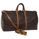 Louis Vuitton Monogram Keepall Bandouliere 55 Boston Bag M.41414 LV Auth bs11334