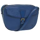 LOUIS VUITTON Epi June Feuille Shoulder Bag Blue M52155 LV Auth 63938 - Louis Vuitton