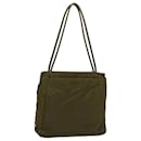 PRADA Shoulder Bag Nylon Khaki Auth fm3020 - Prada