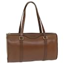 Burberrys Hand Bag Leather Brown Auth ep2804 - Autre Marque