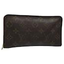 LOUIS VUITTON Monogram Porte Monnaie Zip Long Wallet M61727 LV Auth bs11144 - Louis Vuitton