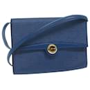 LOUIS VUITTON Bolso de hombro Epi Pochette Arche Azul M52575 LV Auth 62486 - Louis Vuitton