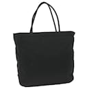 PRADA Hand Bag Nylon Black Auth 62077 - Prada