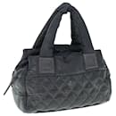 CHANEL Cococoon Shoulder Bag Nylon Black CC Auth bs11077 - Chanel