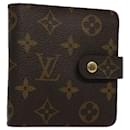 LOUIS VUITTON Monogram Compact zip Wallet M61667 LV Auth yk9956 - Louis Vuitton