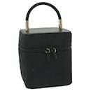 GUCCI GG Canvas Vanity Cosmetic Pouch Black 039 1052 Auth yk9963A - Gucci